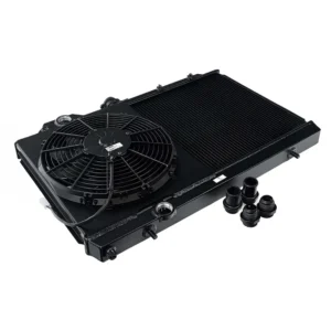 Full-Size Radiator & Fan Kit Evo 7/8/9 Black
