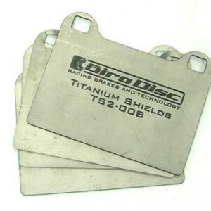 Girodisc Rear Titanium Pad Shields