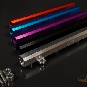 JM Fabrication EVO 10AN Billet Fuel Rail