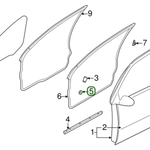Mitsubishi OEM 65974E/G 30mm Rubber Ring