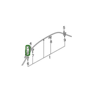 Mitsubishi OEM 71963G Body Clip
