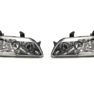Mitsubishi OEM Evo 8 GSR HID Chrome Headlights (8301B679/8301B680) *Discontinued*