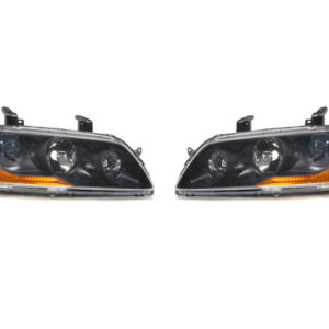 Mitsubishi OEM Evo 8 JDM MR HID Headlights (Matte Black)