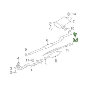 Mitsubishi OEM Exhaust Hanger D
