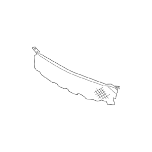 Mitsubishi OEM Front Bumper Grille Intercooler Mesh