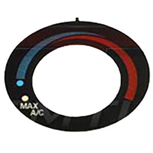 Mitsubishi OEM Left/Temp HVAC Heater Label