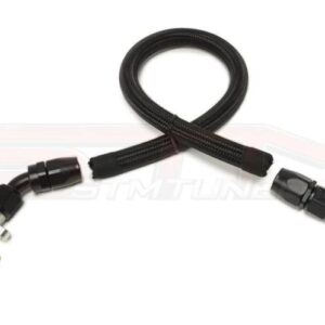STM Braided Nylon -10AN Turbo Oil Return Line GT-Series